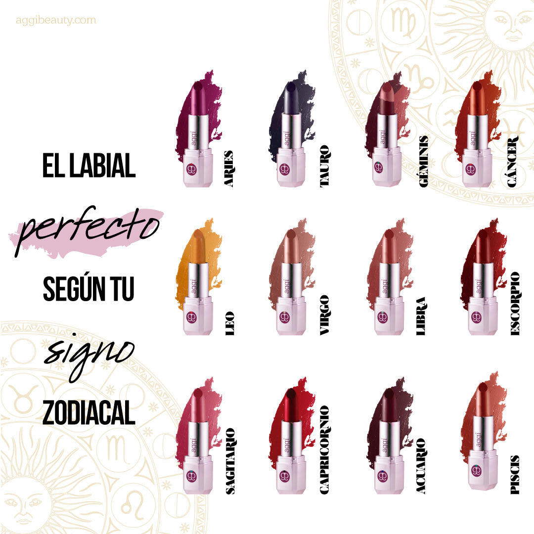 The perfect lipstick according to your zodiac sign – Aggi Beauty