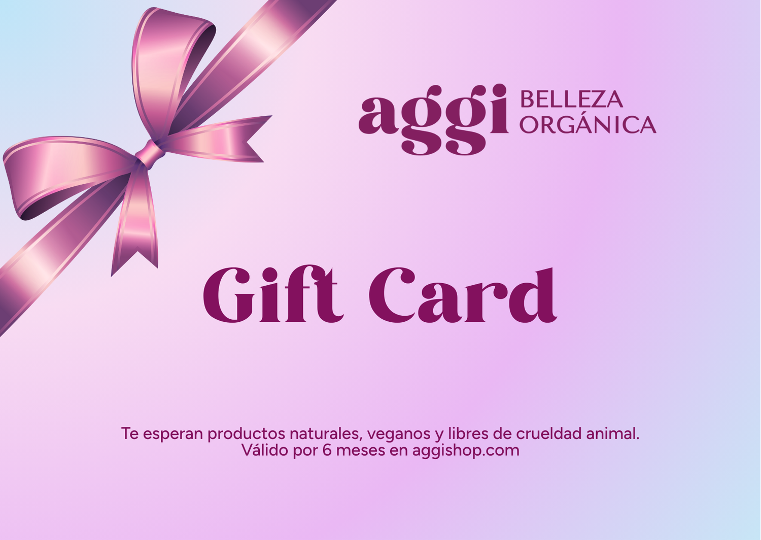 Tarjeta de Regalo Gift Card Digital