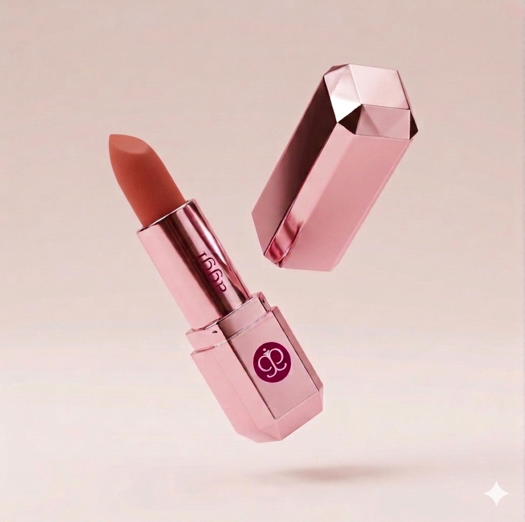 labial aggi beauty flotando en el aire