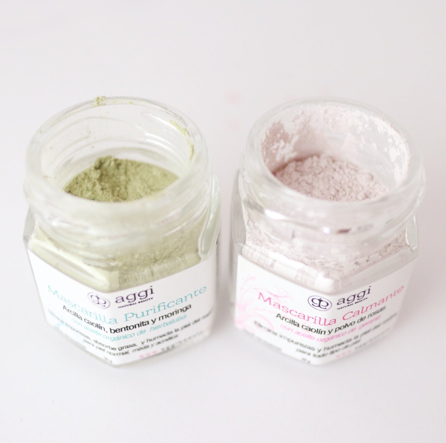 Mascarilla facial arcillosa